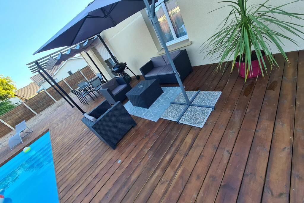 Agreable Maison Entre Bordeaux Et Le Bassin Saint-Jean-d'Illac Εξωτερικό φωτογραφία